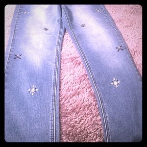 Diane Gilman Embellished Jeans